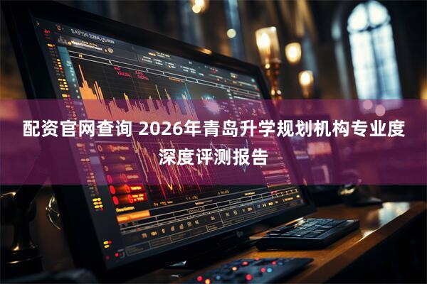 配资官网查询 2026年青岛升学规划机构专业度深度评测报告